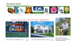 Desktop Screenshot of ecohomesaustin.com
