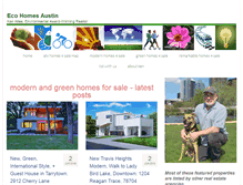 Tablet Screenshot of ecohomesaustin.com